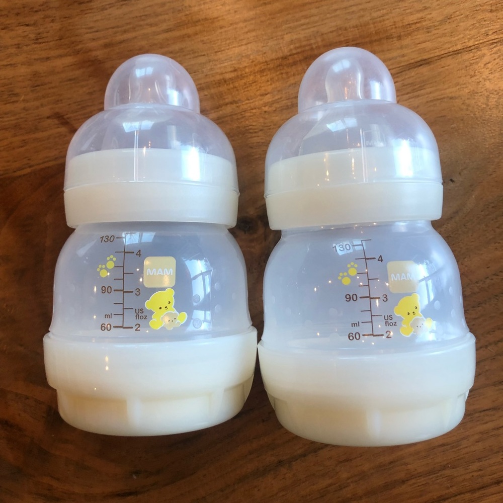 MAM baby bottles, NEW, set of 2